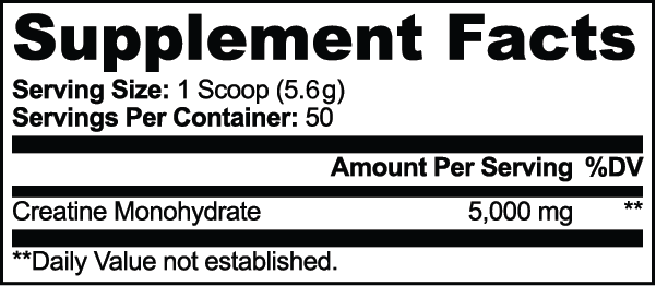 Creatine Monohydrate - Miora-Skincare